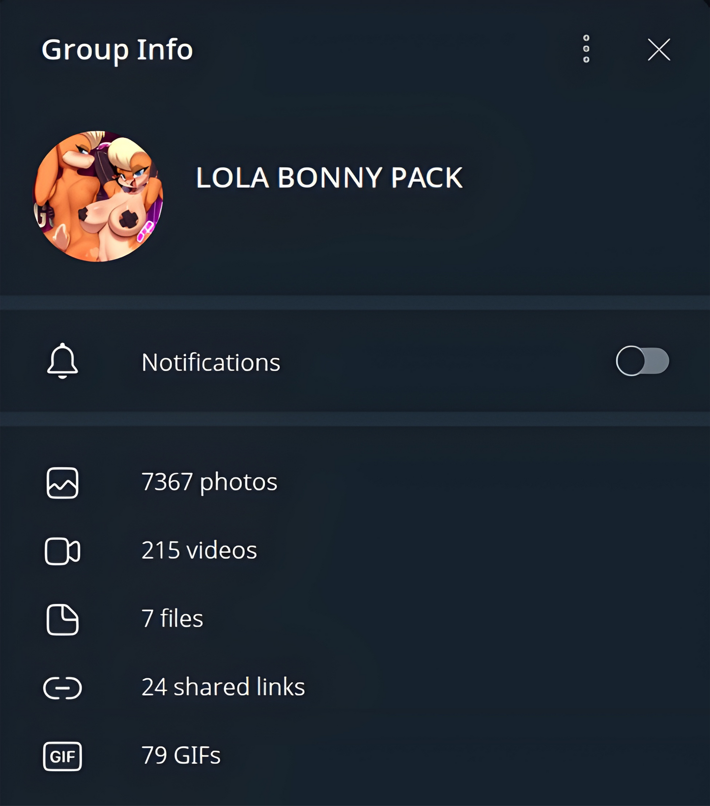 Lola Bunny Pack